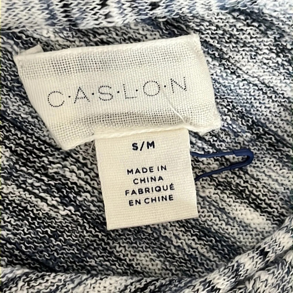 Caslon Space Dye Poncho Style Oversized Top/Swim Cover - NWOT - Small/Medium - Picture 4 of 5